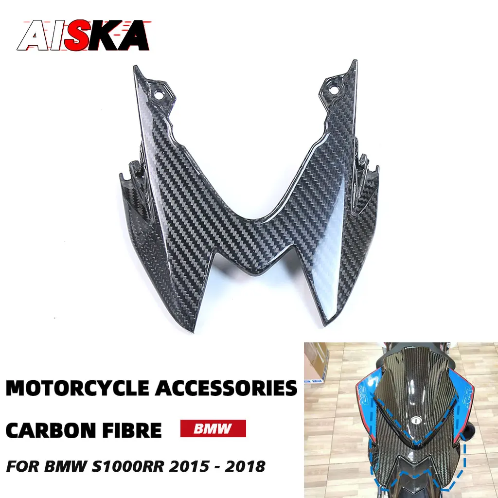 

For BMW S1000RR S1000R 2015 2017 2018 2019 3K Carbon Fiber Motorcycle Accessories Rear Seat Tail Light Cover Panel Cowl Fairing