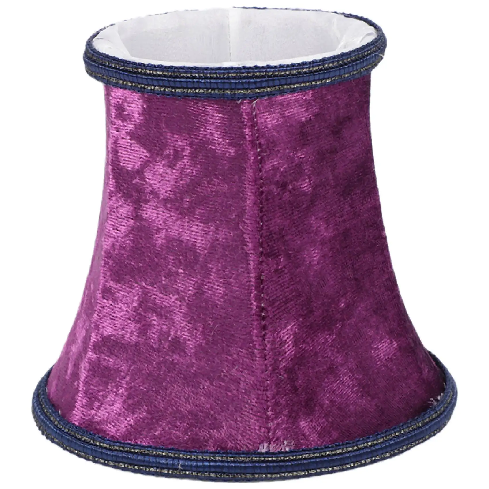 

ABZV-Fabric Clip On Lamp Shade, E14 Handmade Lampshade For Modern European Style Wall Sconce Lamp, Crystal Lamp, Candle Lamp,