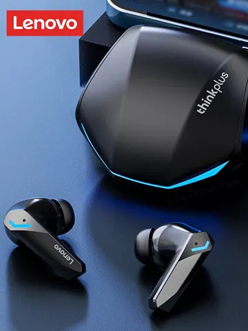 Lenovo-GM2 Pro Sem Fio In-Ear Bluetooth 5.3 Fones De Ouvido, Auriculares Esportivos, Jogos, Baixa Latência, Modo Duplo, Auscultadores De Música, Novo