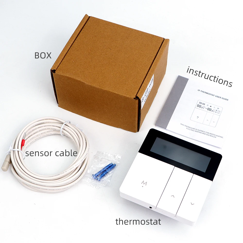 16A Tuya WiFi Smart Thermostat Electric Floor Heating Intelligent Digital Temperature Controller For Floor Heating System