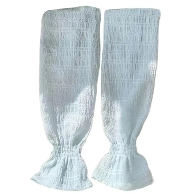39BD Long Length Loose Arm Sleeves Girl Sunproof Gloves for Driving Women Cycling Gloves Sport Arm Cover UVProtective