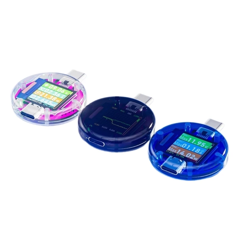 

Type C PD Digital Ammeter Capacity Meter Multimeter USB C Tester