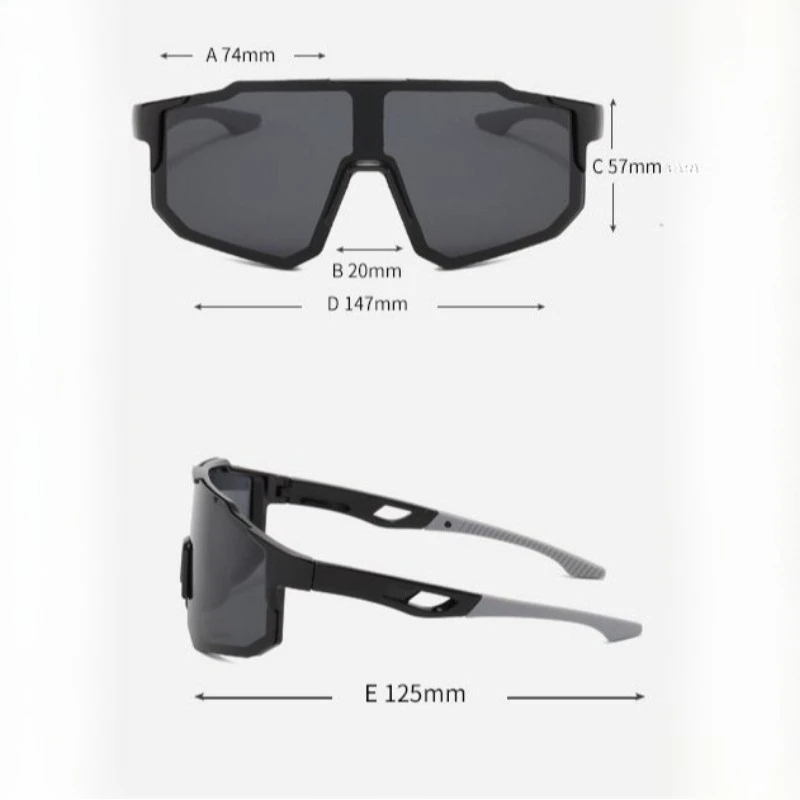 AliExpress ANLUAN Outdoor Cycling Sports Glasses High-definition Men's Sunglasses UV Resistant Sunglasses Hiking and Running Goggles