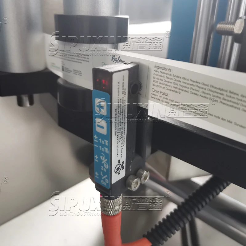 Hot Sell Automatic Double Side Labeling Machine Round Bottle Labeling Machine