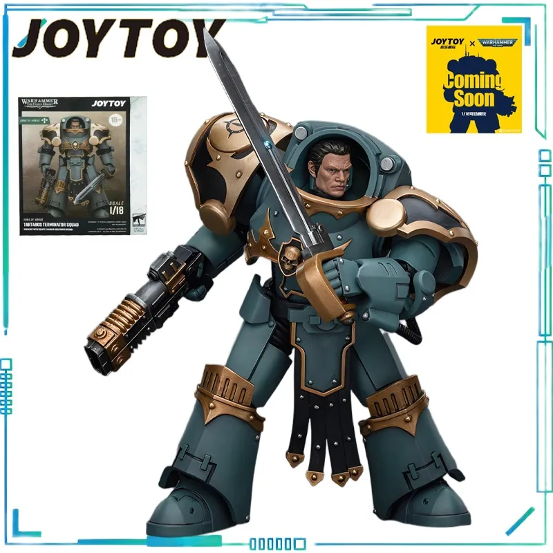 JOYTOY Oryginalny JOYTOY X Warhammer 40K Series Astat HH Horus' Son of Hades Terminator Squad 1/18 Ruchomy model dla chłopca Gra prezentowa