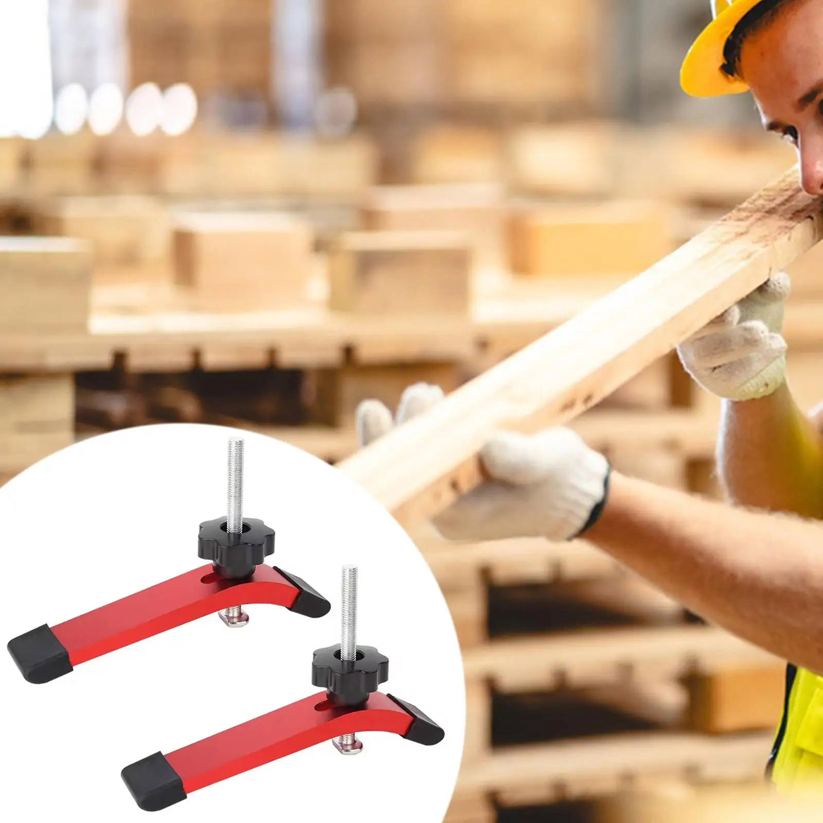 

2 шт. Т-образные зажимы с Т-образными болтами и отсчетом для вертикальных фрез с ЧПУ