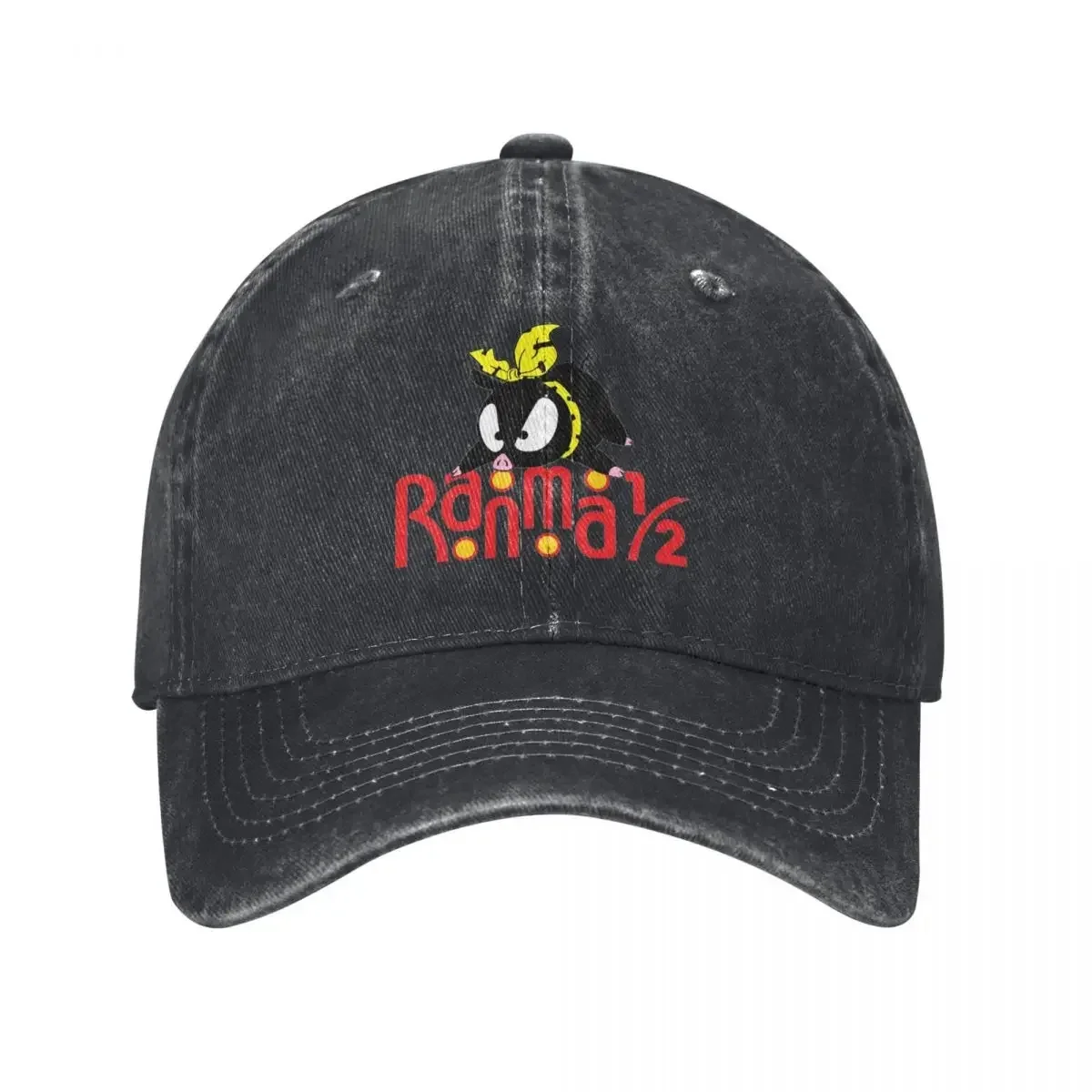 Pchan And Ranma 12 Logo Baseball Cap Japan Anime Classic Men Women Trucker Hat Design Running Hippie Baseball Caps Gift