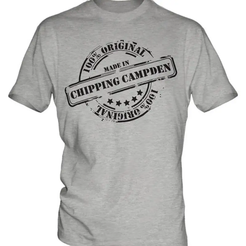 

MADE IN CHIPPING МУЖСКАЯ ФУТБОЛКА CAMPDEN ПОДАРОК НА РОЖДЕСТВО ДЕНЬ НА ДЕНЬ 18. 30. 40.