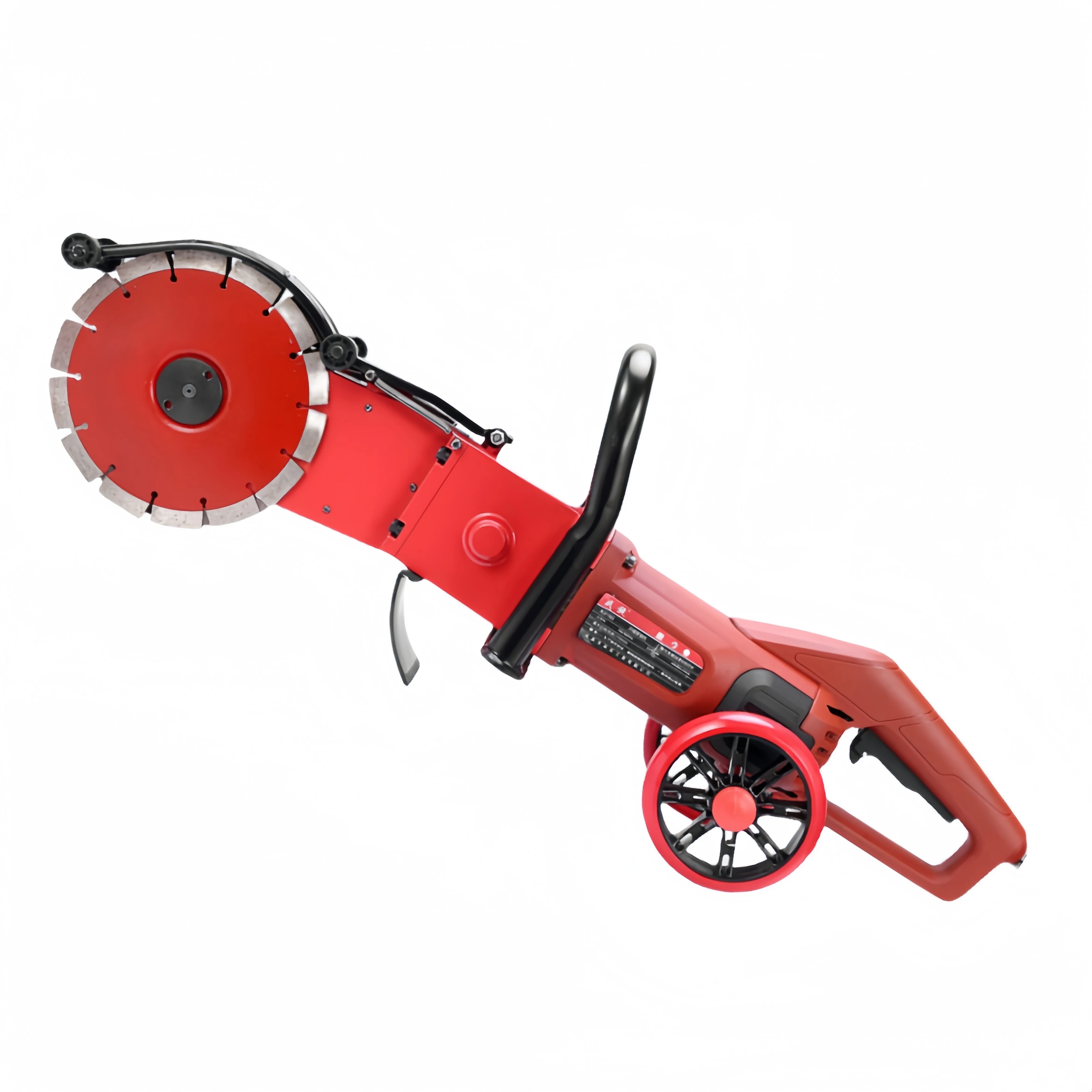 Machine de découpe de mur en pierre de béton, Double main, haute puissance 6800W, pour Installation d'eau et d'électricité, Machine à rainurer