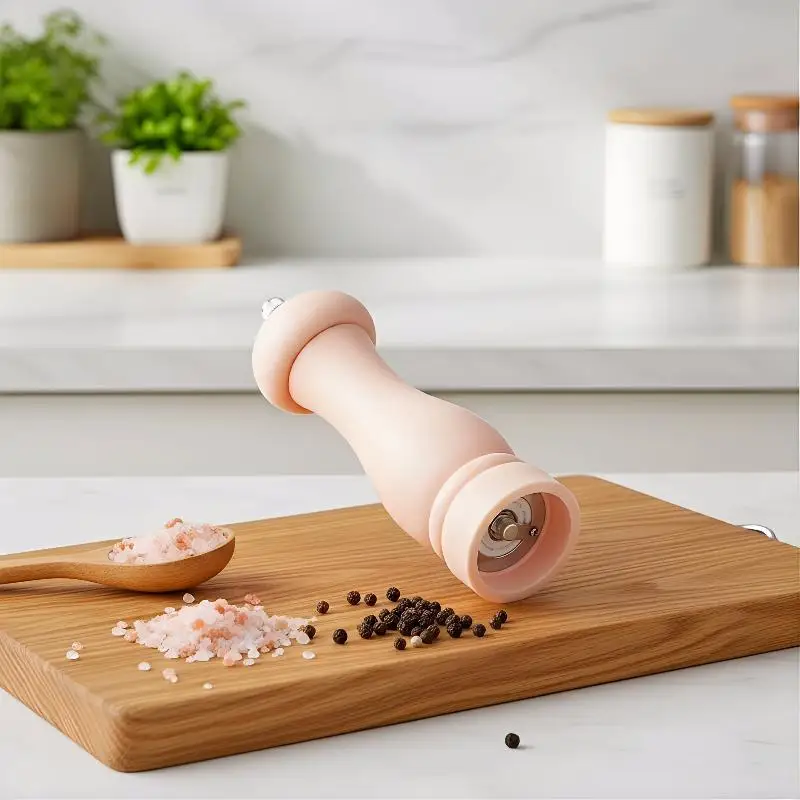 Salt and Pepper Grinder Set Ceramic Core Adjustable Coarseness Kitchen Spice Mill Cooking AccessoriesHot