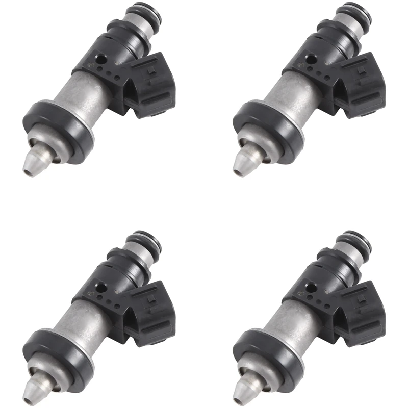 4 Piece Fuel Injector As Shown Plastic+Metal For Suzuki GSXR 600 750 1000 Hayabusa GSX1300 Fuel Nozzle 15710-24F00