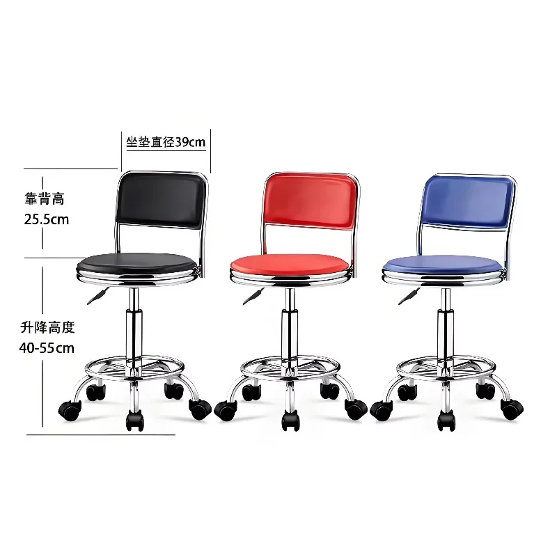 2026年新型モダン調整可能油圧式理髪椅子、美容院用金属製回転ヘアスタイリングスツール、サロンヘアチェア