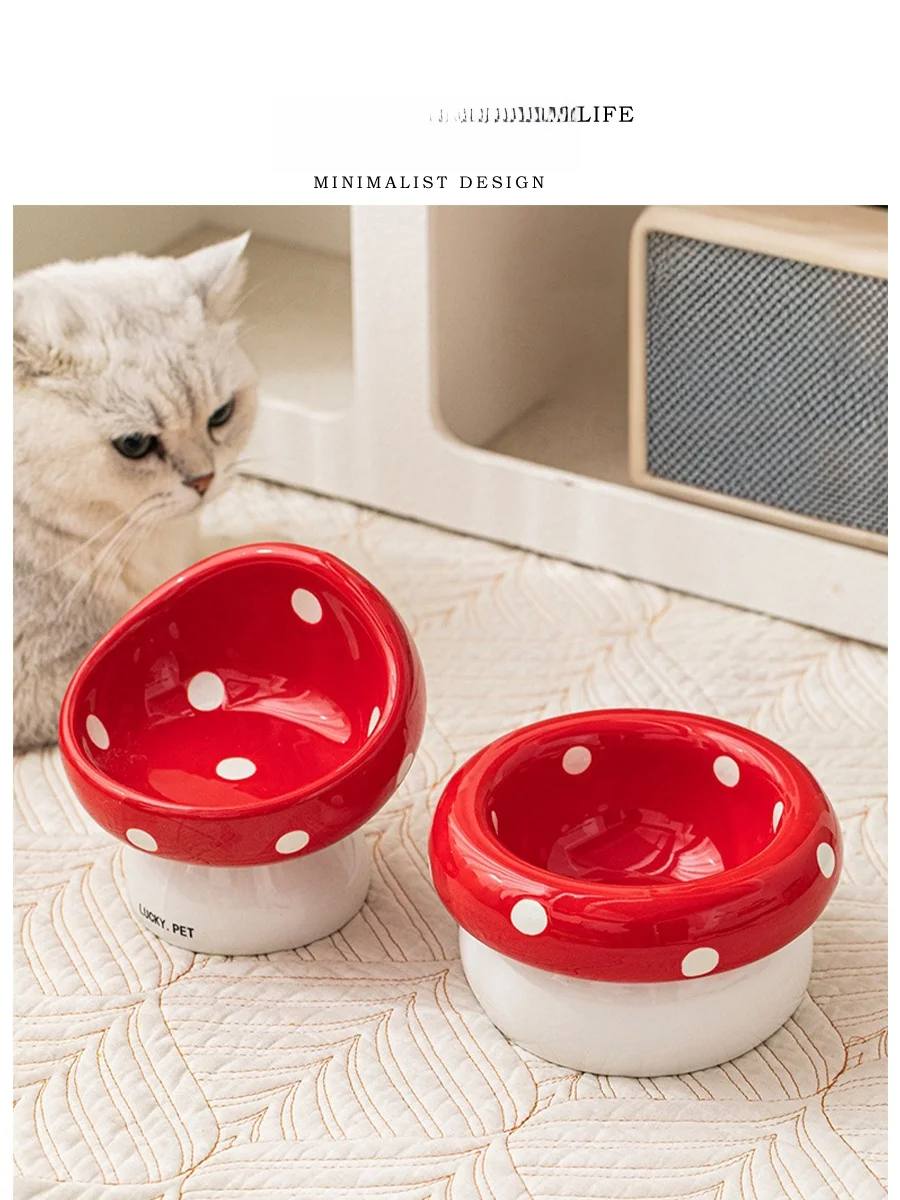 

Tlife Momu Cerc Миска для корма для собак на высокой подставке, универсальная миска для медленного кормления, товары для животных