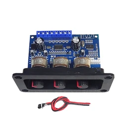 2.1 Channel Bluetooth 5.0 Amplifier Board With DC Female 2X25W+50W Subwoofer Class D Audio Amplifier Board DC12-20V