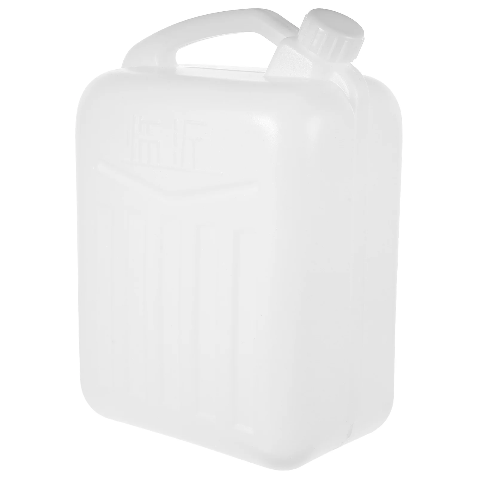 

Water Bottle Jug Food Grade Plastic Bucket Storage 10 Liters 20 Pounds Thickened Kid Handheld Barrel White