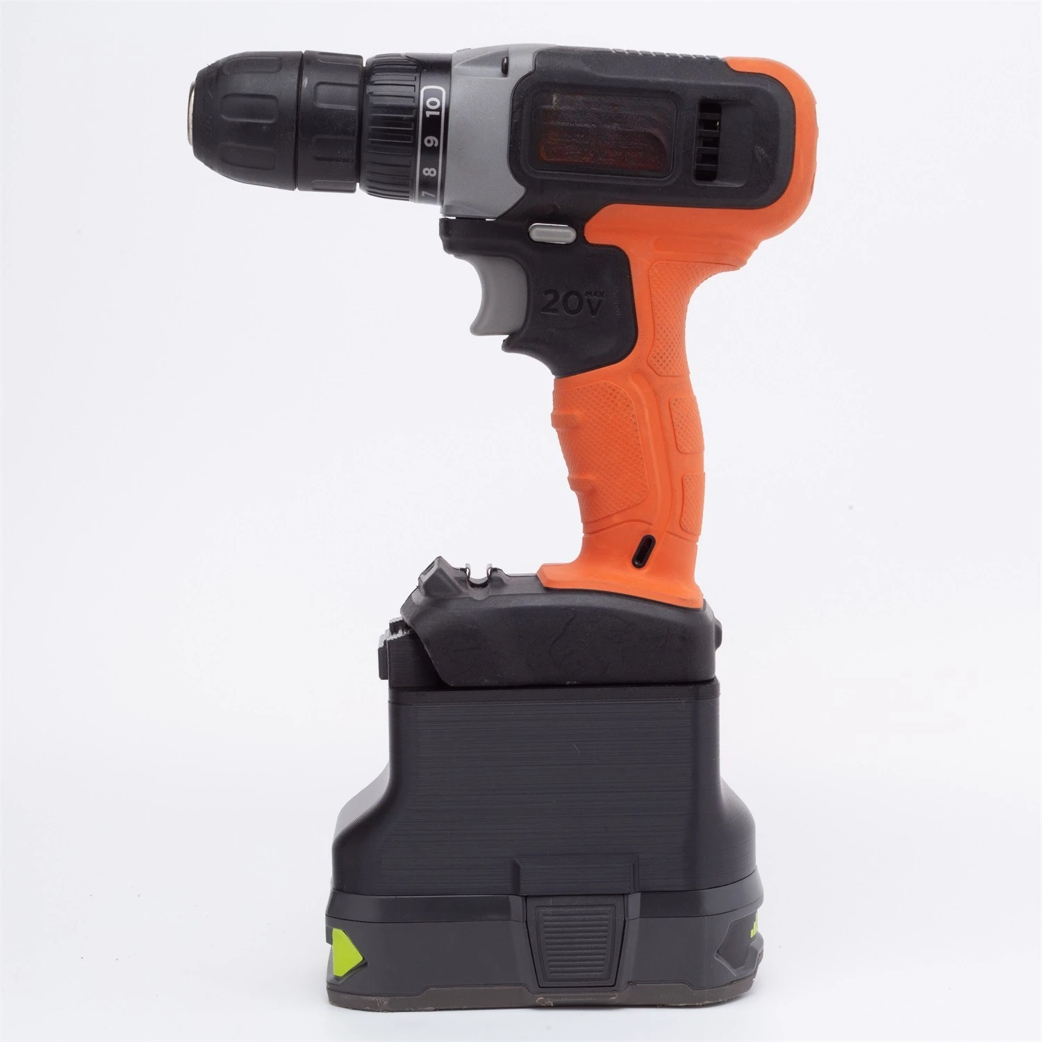 Adapter For Ryobi 18V Lithium Battery To Porter Cable / Black&Decker /Stanley18-20V(MAX) Power Tools (No tools and battery)