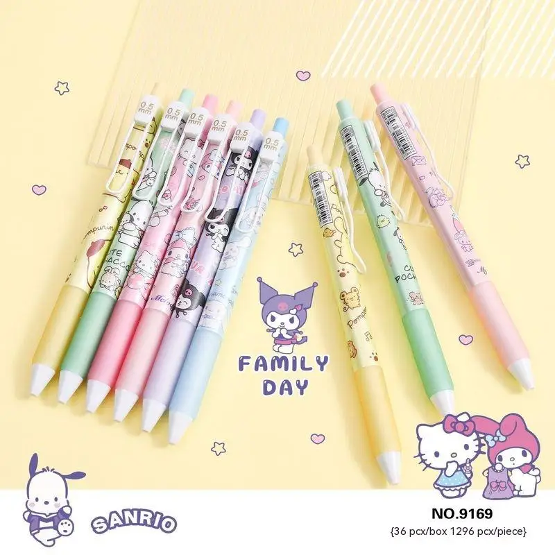 Ручка гелевая Sanrio, 12/36 шт., с рисунком Hello Kitty