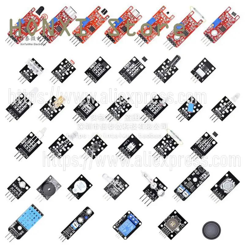 1PCS Sensor suite sensor package contains 37 paragraph 37 kinds of compatible UNO R3 sensor