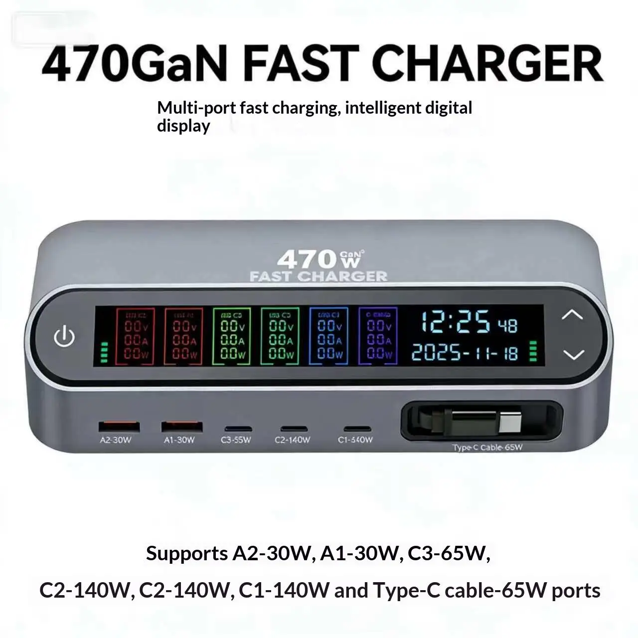 470w-gan-digital-display-charger-140w-pd31-pps-usb-c-fast-charging-station-for-iphone-16-15-macbook-samsung-laptops
