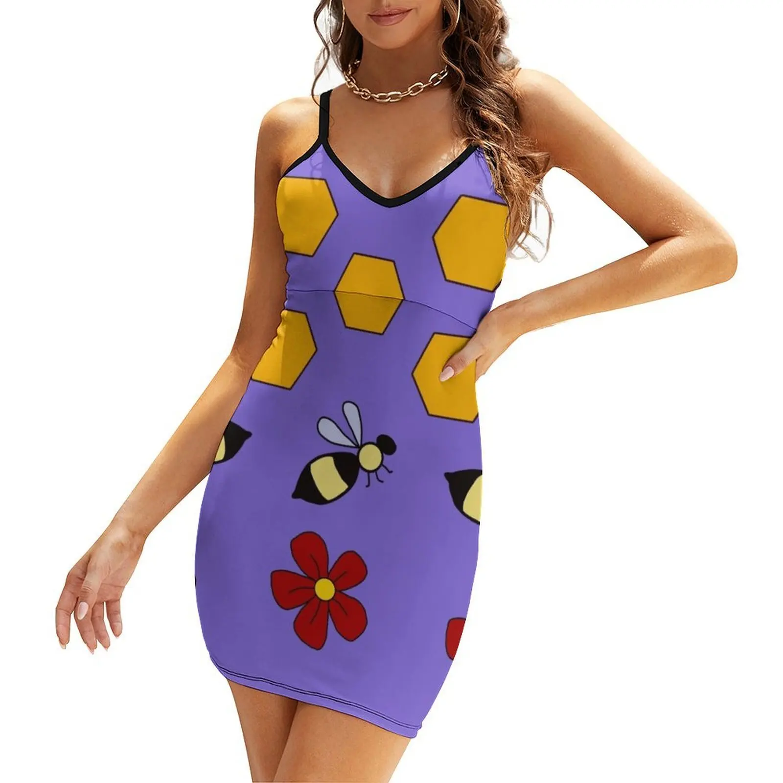 

Miss Frizzle In a Beehive The Magic School Bus Sling Dress cute dress dress women summer