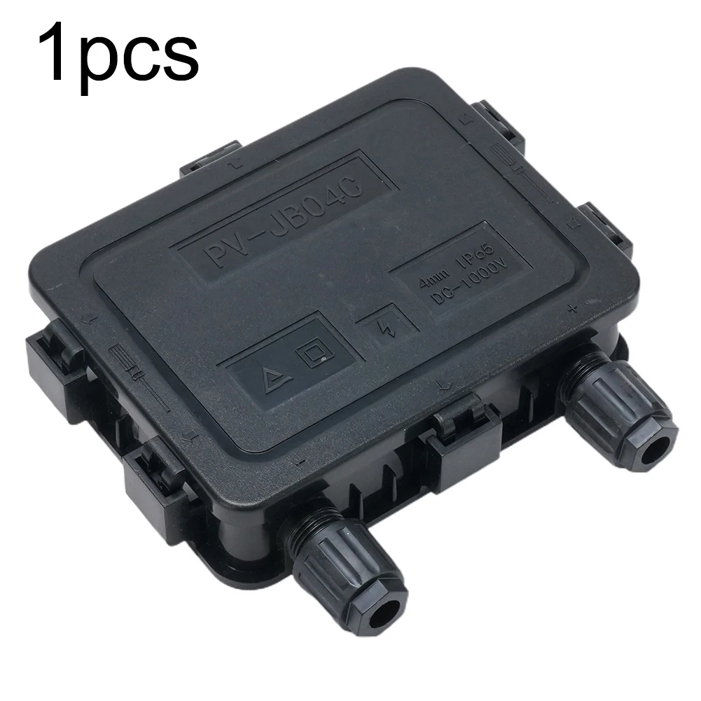 Waterproof PV Solar Panel 98x134x24mm Carbon Fiber Junction Box 180W-300W Waterproof IP67 For PV Solar System