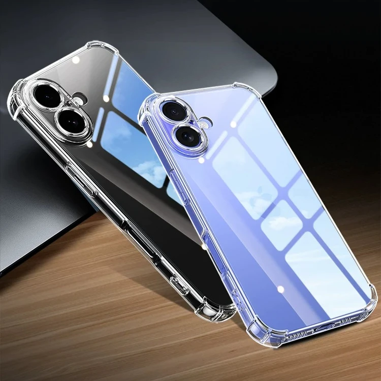 

Four-corner Shockproof Phone Case for IPhone 17 16 Pro Max 15 14 Plus 13 12 11 X XS XR 8 7 17 Pro Max