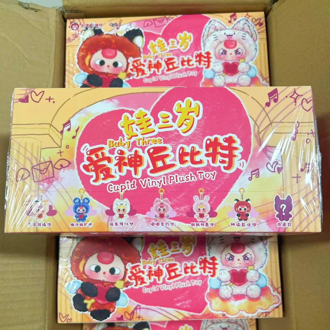 

Original Baby Three Cupid Series Vinyl Face Blind Box Bag Decoration Collectible Cute Lovely God Of Love Valentine'S Day Gift