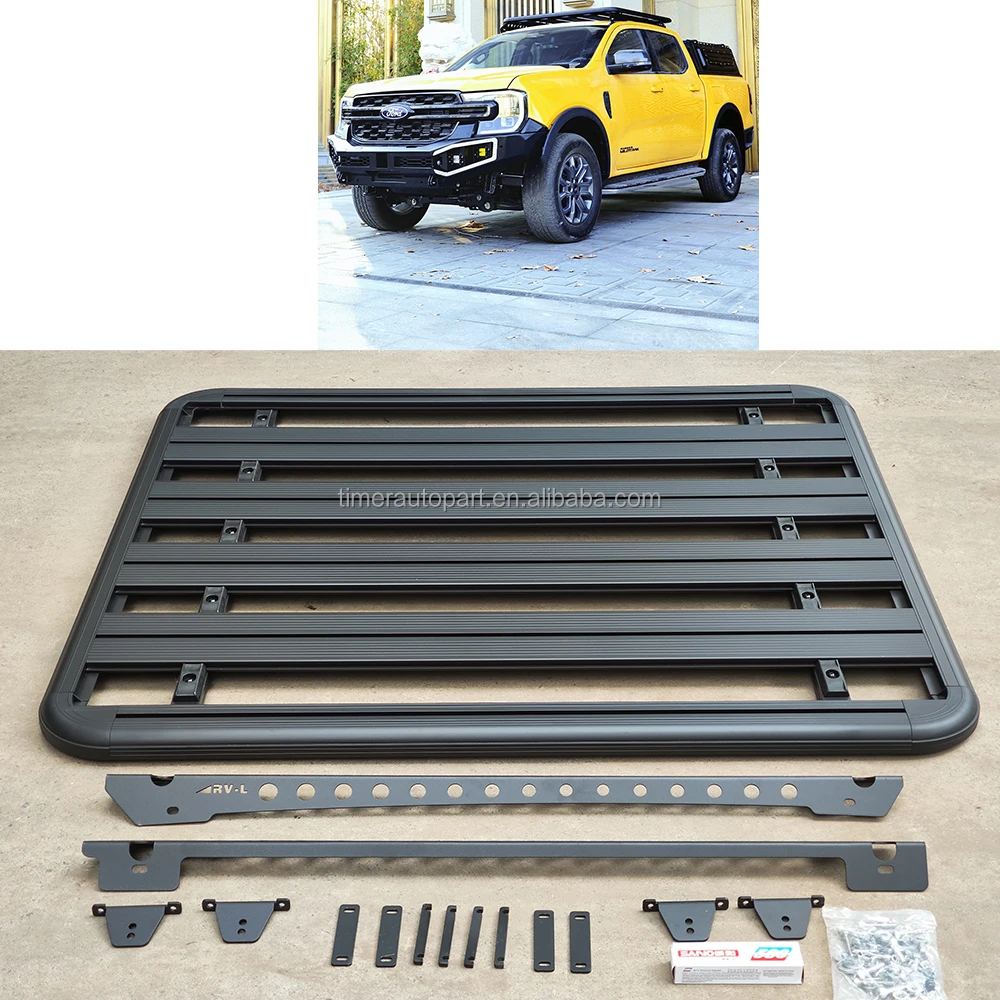 Suv Modified Special Camper Shell Roof Rack Luggage Frame Car Overhead Multi-Functional Aluminum Expansion Platform for Ranger