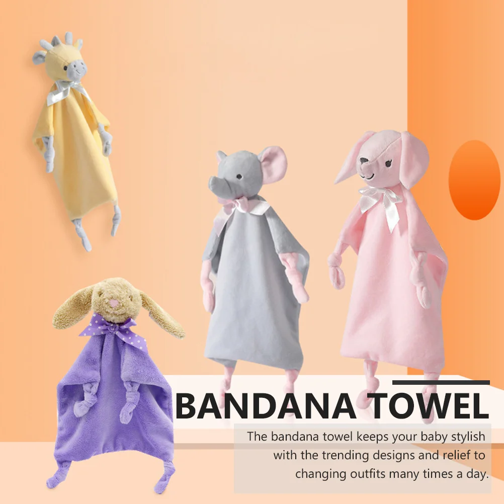 

Baby Bandana Drool Towel Fawn Cute Cartoon Baby Bib Unisex for Boys Girls Newborn to 24 Months Lovely Saliva Towel