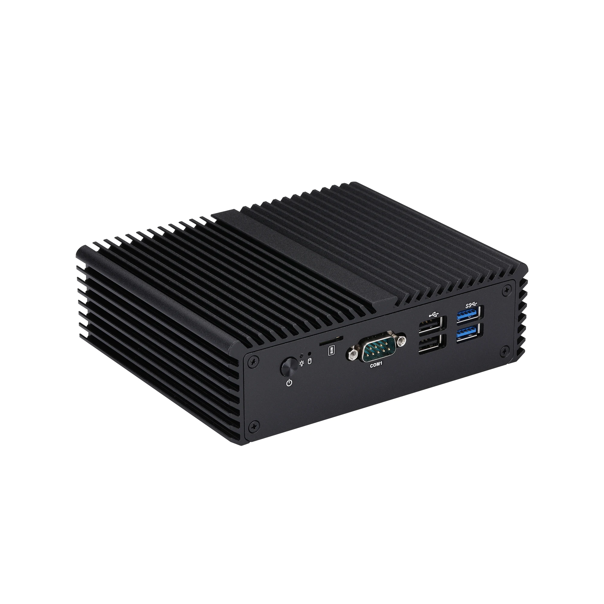 Procesador de 8. ª generación Whiskey Lake 4305U Dual Core DDR4 hasta 32G 2 LAN 6 USB Office Mini PC K30912S 12V 4A