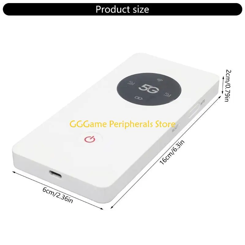 U55B WiFi Modem Rápido Placa acesso à Internet 5000mAh Roteador CPE sem fio para múltiplos