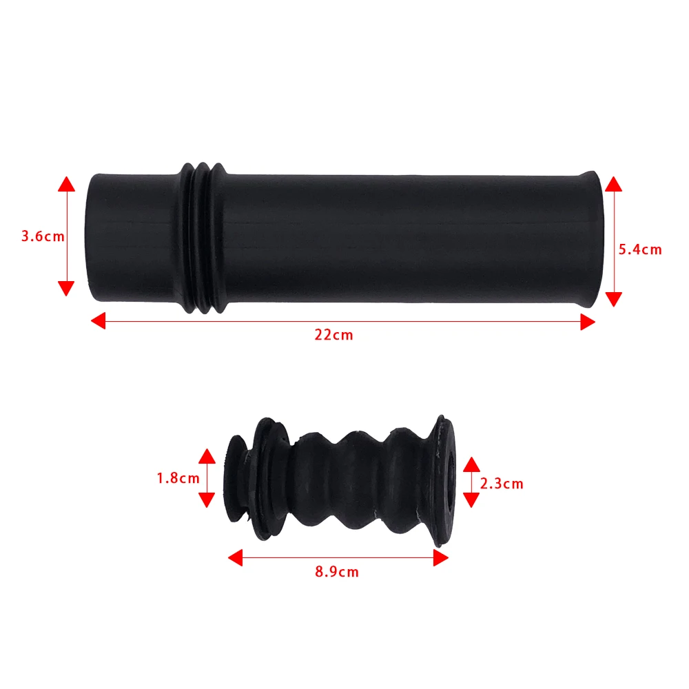 Car Rear Shock Absorber Buffer Rubber Boot Set Dust Cover For Peugeot 307  T5 2004-2009 1.6L 308 T7 2008-2013 1.4L C-QUATRE C4L