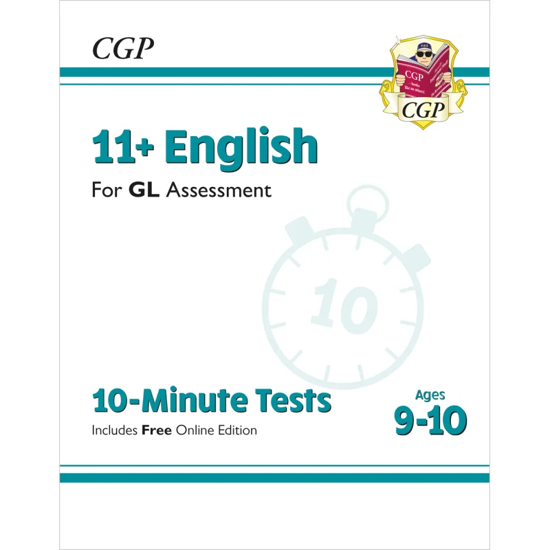 11 GL 10Minute Tests English  Ages 910 With Online Edition CGP Books Coordination Group Publications 9781789082142 Book