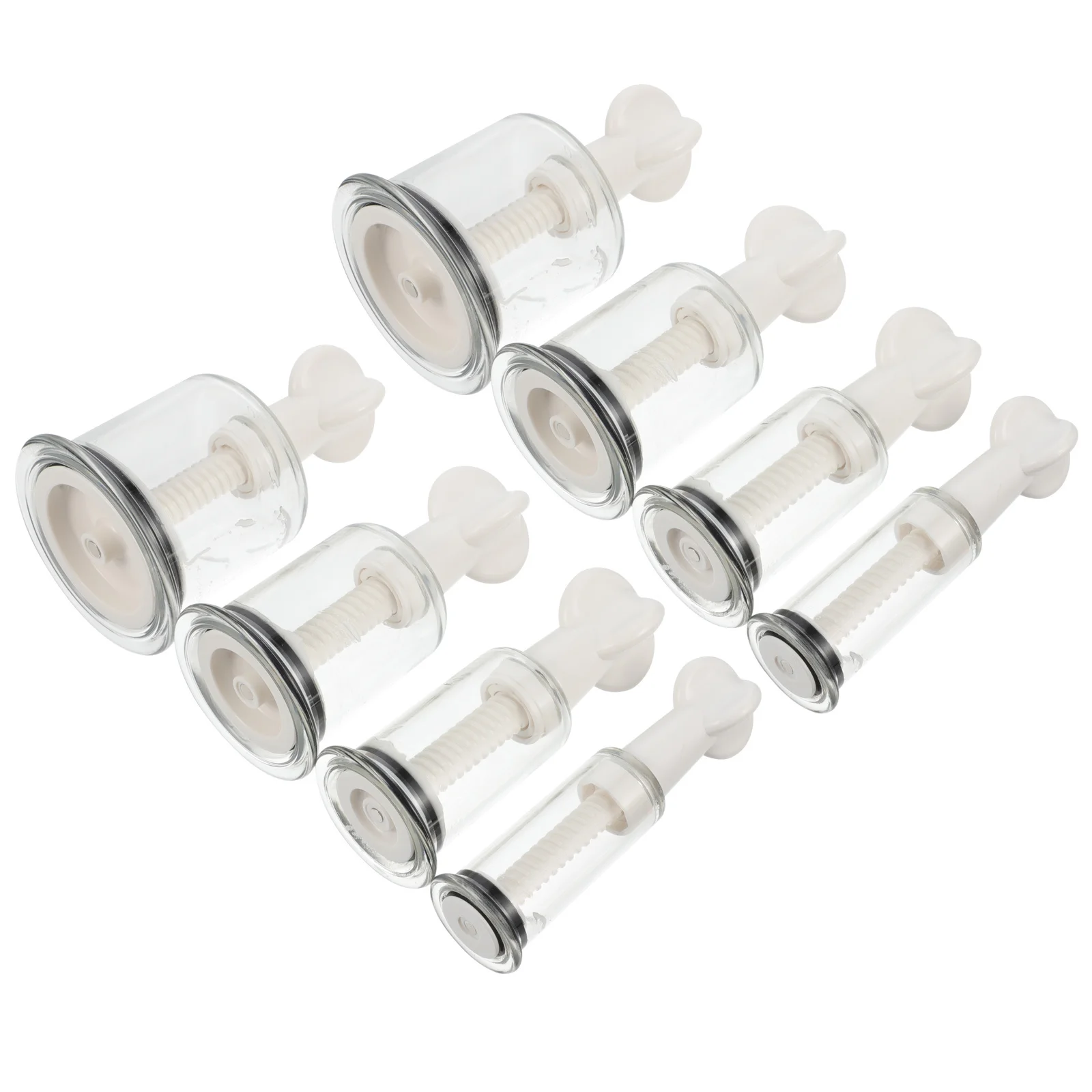 8 قطعة أكواب الحجامة المفرغة أداة تدليك الجسم للعلاج الطبيعي لتخفيف الآلام الظهر الكتف والرقبة تدليك الكؤوس العلاج بالحجامة #6