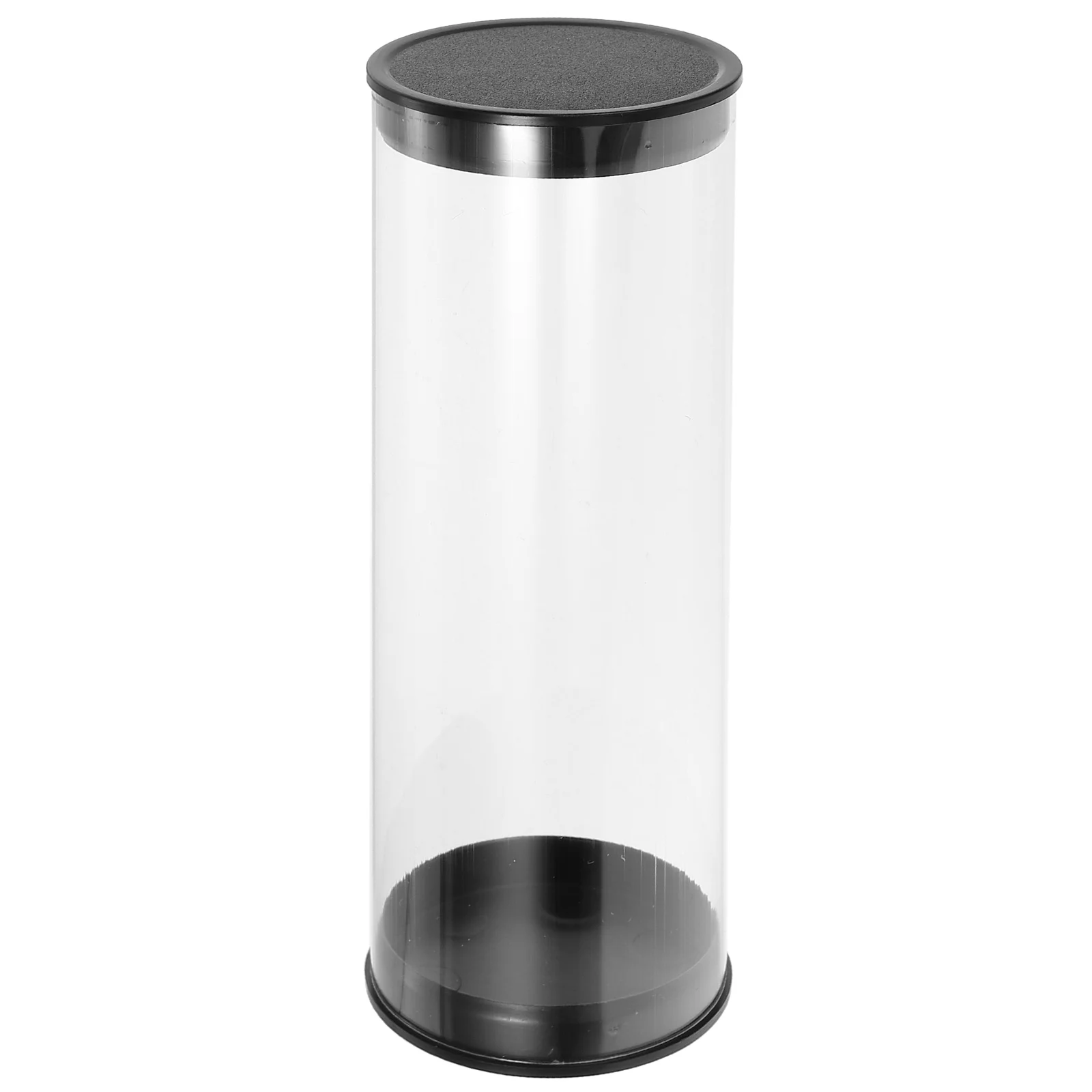 Golf Ball Tube Barrel PC Transparent Round Plastic Packaging Box 45mm Diameter Clear Golfs Case for Golfing Supplies Organizers