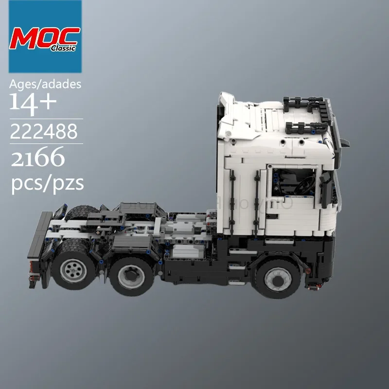 New Design MOC 1:17 Magnum 6x2 truck Technic Model - Trendy Educational Toys - Fun Building Game Set - Top Choice Holiday Gifts