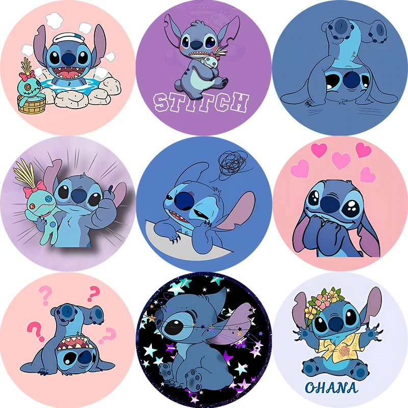 

Держатель для мобильного телефона Kawaii Stitch Складная подставка Сотовая розетка Телефоны Попсокет Grip Tok Для Iphone 14 15 16 pro max Xiaomi Samsung