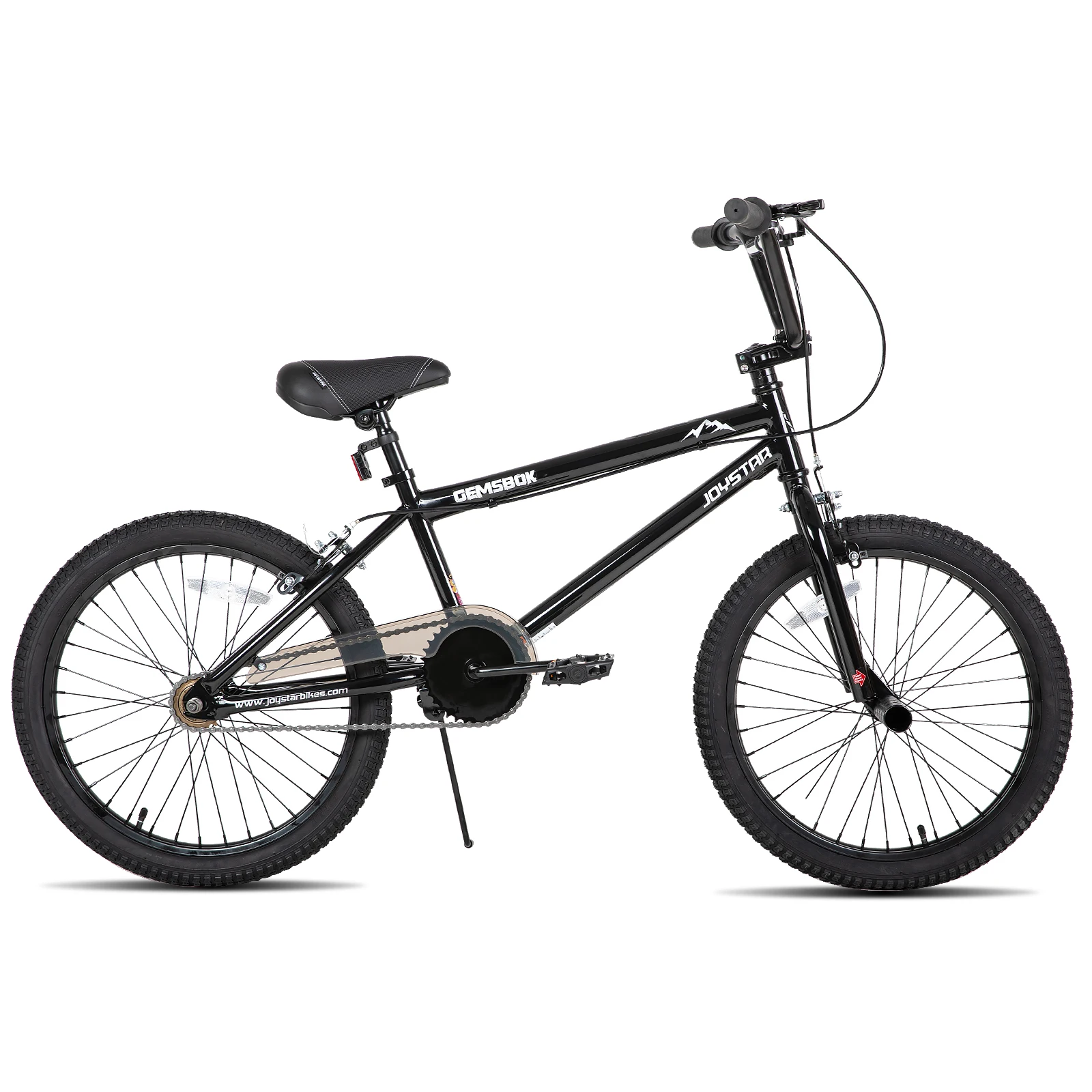 JOYSTAR 20 Inch BMX Bike for Kids, Freestyle Kids' Bicycles for Boys Girls Beginner Level Riders, Dual Hand Brakes, Single Speed