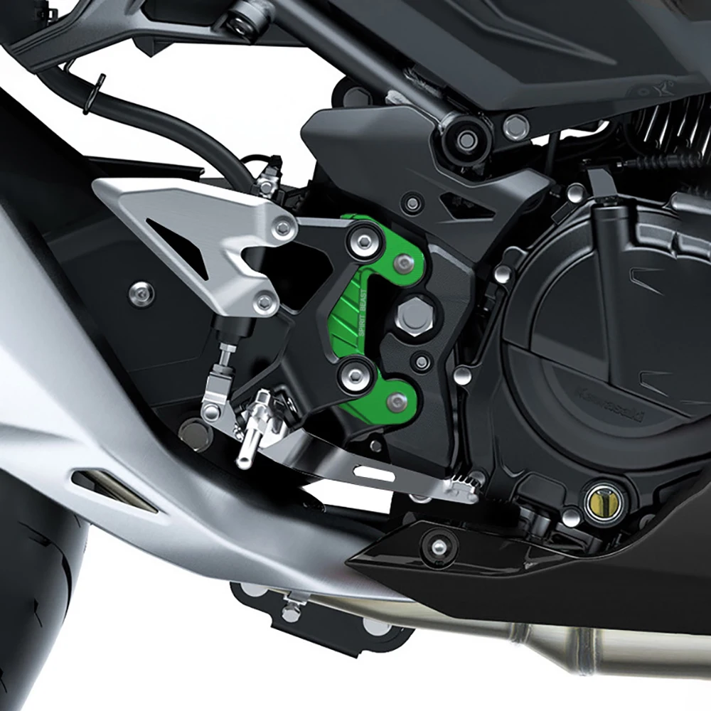 For Kawasaki Z400 Ninja 400 Motorcycle Foot Pedal Raising Bracket Accessories Front Pedal Heightening and Back Moving Bracket