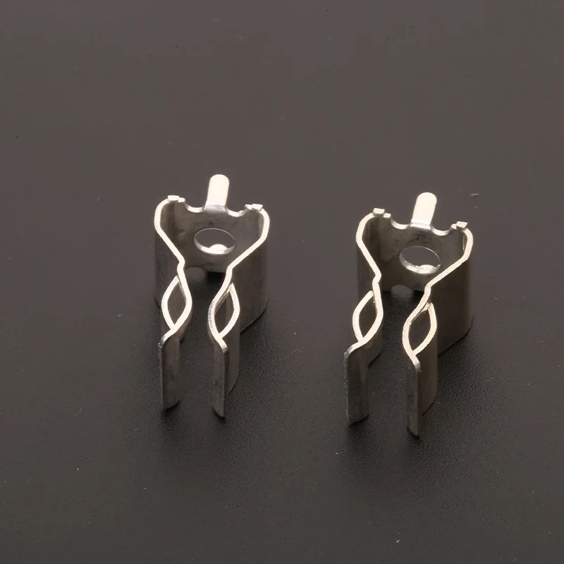 Imagem -03 - Grampo de Bronze do Suporte do Fusível Bronze Lata Chapeou 30a Fusível do Pwb Através do Furo 10x38 mm o