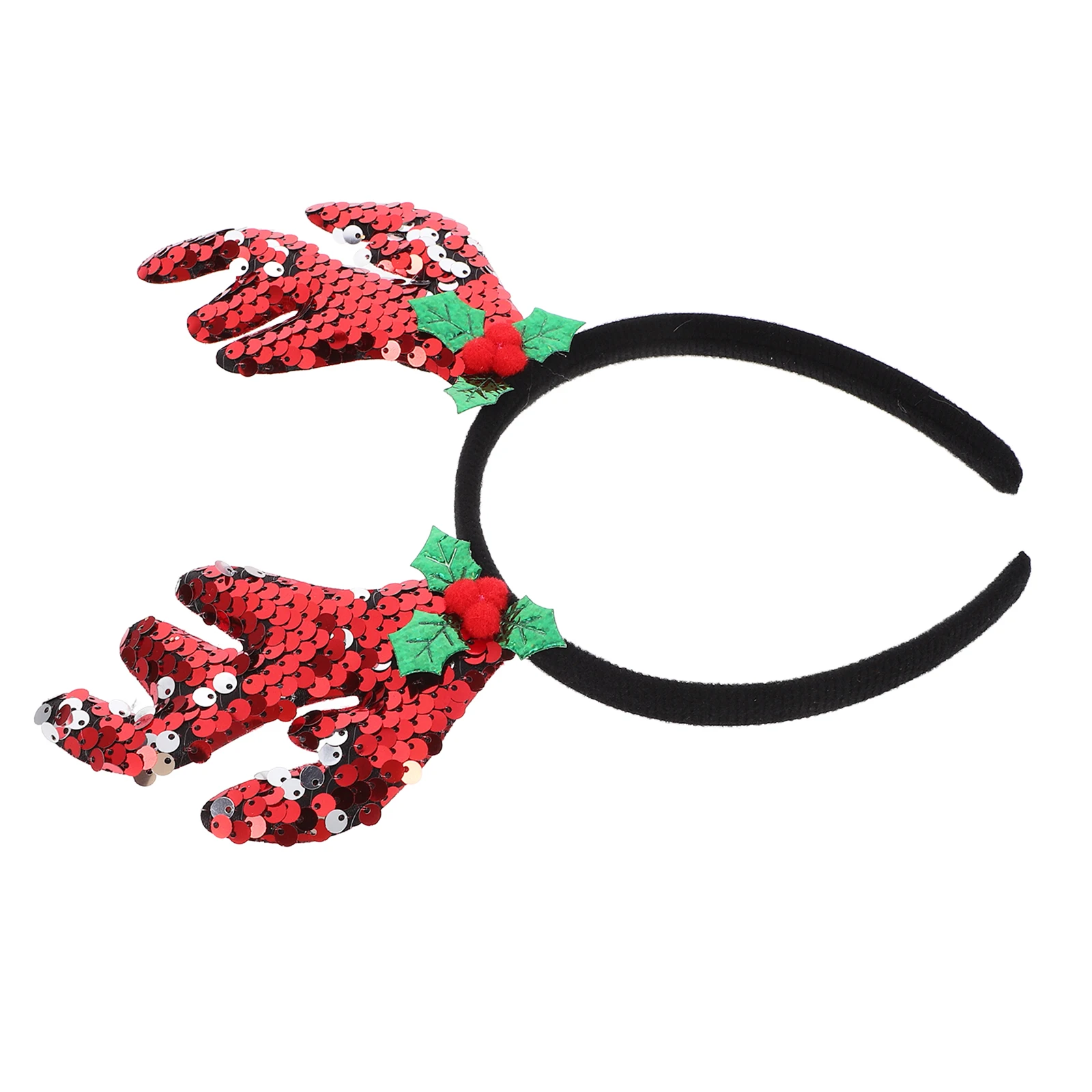 

Cute Christmas Antler Headband Party Hair Accessory Reindeer Xmas Headdress For Women Teen Girls Lightweight Festival Decoration