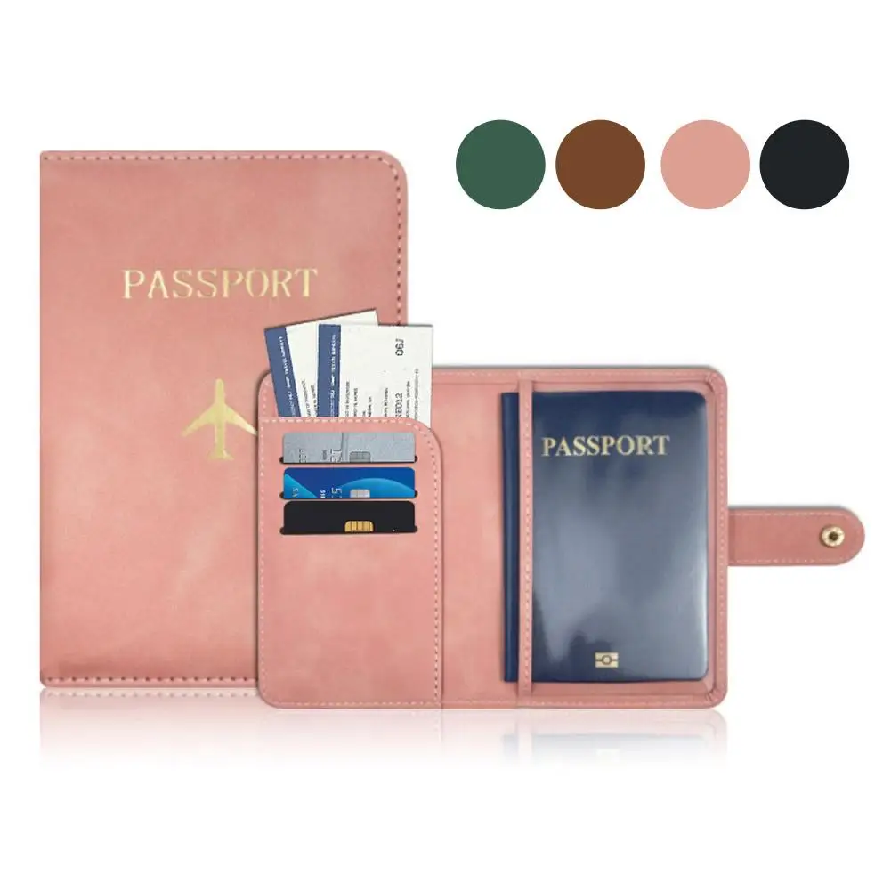 Passport Holder for Travel Essentials Passport Wallet Cover Case for Travel Waterproof Credit Card Wallet Cute Passport Book