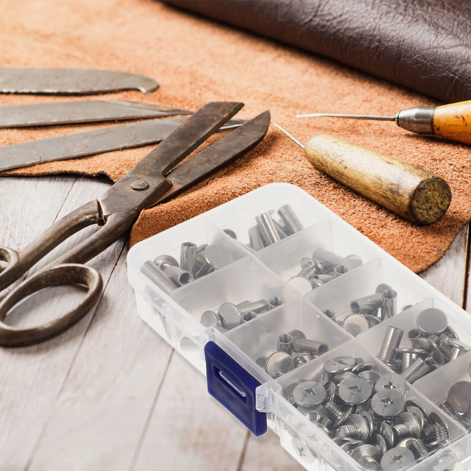 Stainless Steel Rivets Scrapbook Binding Post Screw Craft Photo Album Wet Environment Office Equipment H made Products