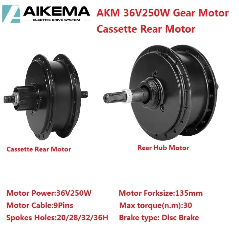 EbikeQ100CST 36V 250W front motor RPM-201/328 / Ebike 36V 250W hub motor / fork size:135mm Q100 36V 250W front motor ebike parts image 5