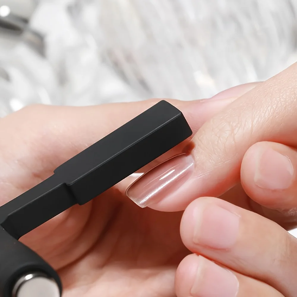 LINMANDA 5 w 1 Wielofunkcyjne narzędzie do paznokci z magnesem kociego oka z silikonową osłoną ochronną i silnym przyssawkowym piórem z magnesem kociego oka — zdjęcie 6