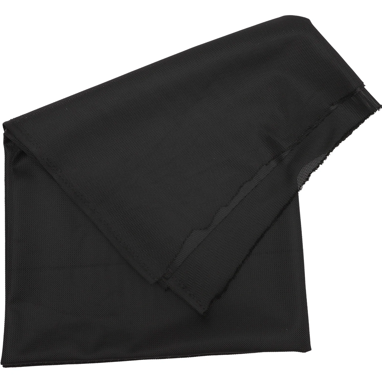 

Waterproof Breathable Speaker Mesh Cloth Black Cover Grill Acoustic Polyester Stereo Fabric Lightweight Thin Scratch Resistant