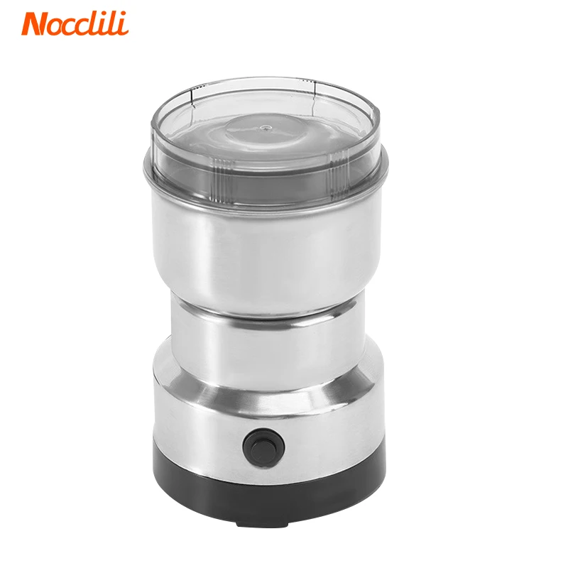 Mini Electric Grinder Household 300ml Ultrafine Baby Food Pulverizer Coffee Grinder Spice Pepper Grinder Grain Mill 2/4 Blades