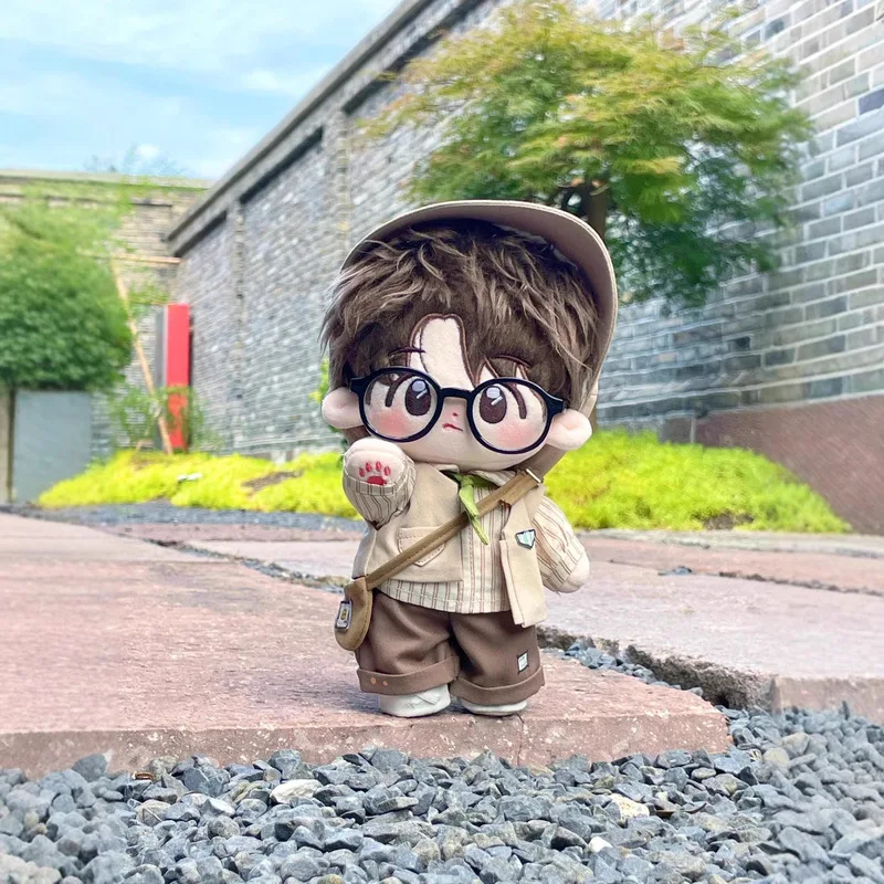 

20 см хлопковое платье для куклы, милый осенний авантюрист без атрибутов, платье для куклы 20 см, креативные забавные аксессуары, подарок