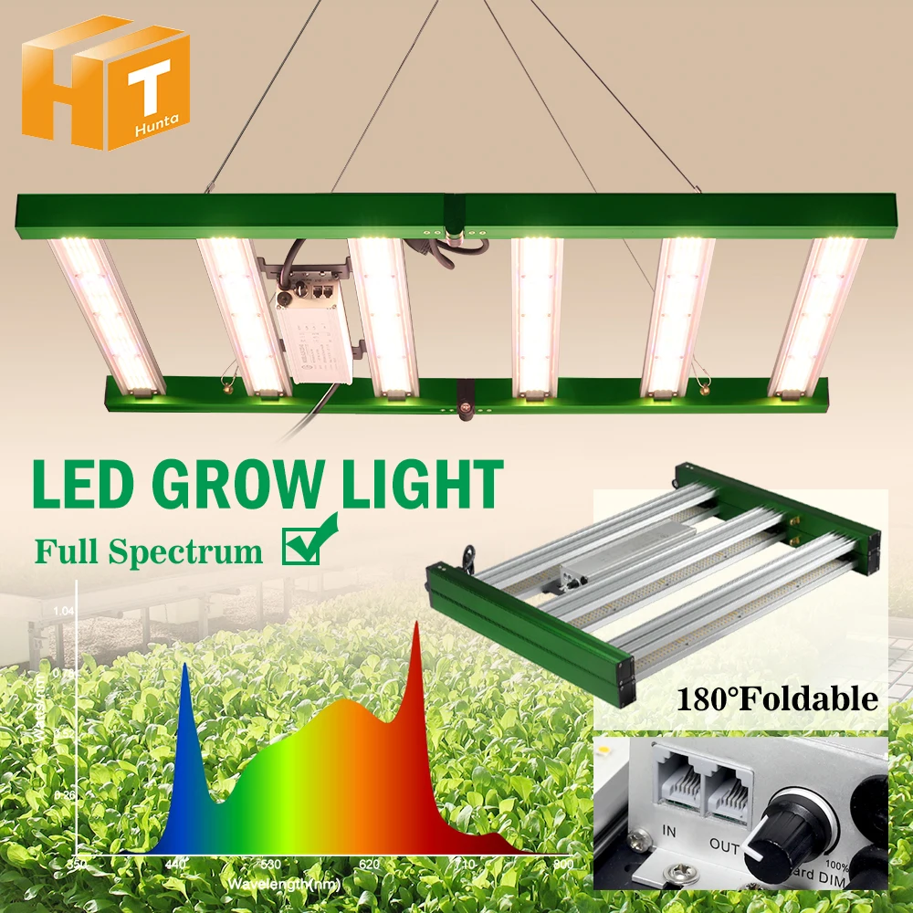 Foldable Full Spectrum LED Grow Light 240W 320W 400W SMD3030 For Indoor Plants Growth Light Greenhouse Veg Flower