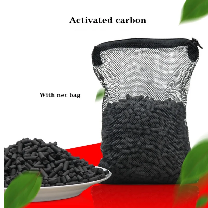 500g Fish Tank Activated Carbon Cylindrical Shape Pellets Aquarium Koi Pond Reef Filter Canister Filter Water Purification